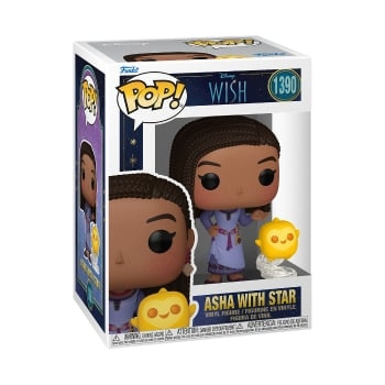 Funko Pop! - Vinyl Buddy Wish - Asha med stjerne (72420) i gruppen LEKER, BARN OG BABY / Leker / Figurer & miniatyrer hos TP E-commerce Nordic AB (C82730)