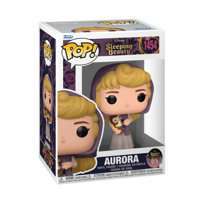 Funko Pop! - Vinyl Tornerose 65th - Aurora m/ugle (78181) i gruppen LEKER, BARN OG BABY / Leker / Figurer & miniatyrer hos TP E-commerce Nordic AB (C82742)