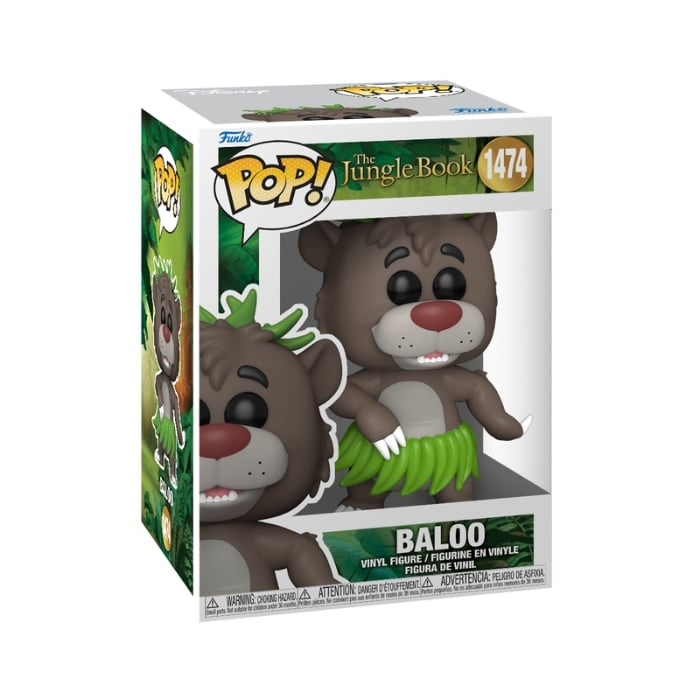 Funko Pop! - Vinyl Jungelboken - Baloo (80787) i gruppen LEKER, BARN OG BABY / Leker / Figurer & miniatyrer hos TP E-commerce Nordic AB (C82744)