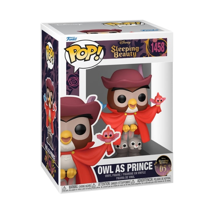 Funko Pop! - Vinyl Tornerose 65. år - Ugle som prins (78185) i gruppen LEKER, BARN OG BABY / Leker / Figurer & miniatyrer hos TP E-commerce Nordic AB (C82748)