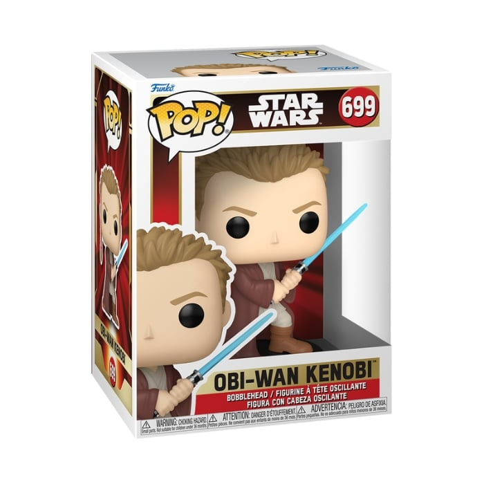 Funko Pop! - Vinyl Star Wars - Obi-Wan (ung) (76018) i gruppen LEKER, BARN OG BABY / Leker / Figurer, miniatyrer og tilbehør hos TP E-commerce Nordic AB (C82752)