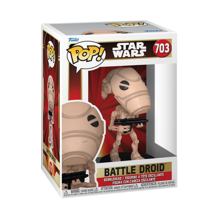 Funko Pop! - Vinyl Star Wars - Battle Droid (76016) i gruppen LEKER, BARN OG BABY / Leker / Figurer & miniatyrer hos TP E-commerce Nordic AB (C82755)