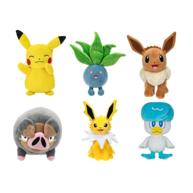 Pokémon POKEMON PLYSJ 20 CM ASS CDU - (95217-18) i gruppen LEKER, BARN OG BABY / Babyleker (0-3 år) / Kosedyr hos TP E-commerce Nordic AB (C82757)