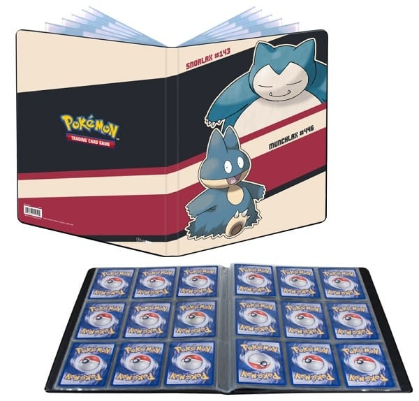 Pokémon Mappe 9-P - Snorlax & Munchlax (ULT15950) i gruppen LEKER, BARN OG BABY / Leker / Leksaker hos TP E-commerce Nordic AB (C82772)