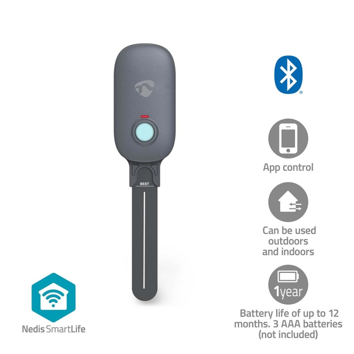 Nedis SmartLife Soil Moisture Meter | Bluetooth® | Battery Powered | IP55 | 0 - 100 | Android™ / IOS i gruppen HJEM, HUS OG HAGE / Smarthus / Smarte sensorer hos TP E-commerce Nordic AB (C82804)