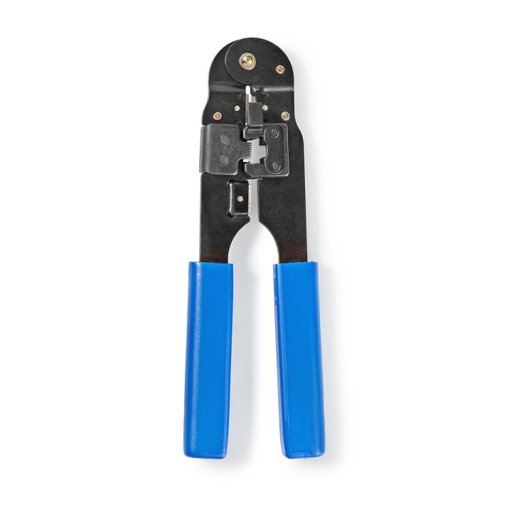 Nedis Crimp pliers | CAT5e / CAT6 / CAT6a | Cutting / Plier / Stripping | ABS / Stål | Blå i gruppen Datautstyr / PC-Komponenter / Verktøy og montering hos TP E-commerce Nordic AB (C82807)