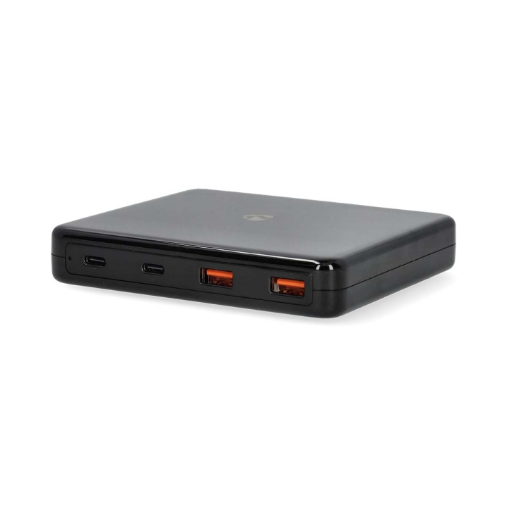 Nedis vegg lader | 65 W | GaN | Hurtigladefunksjon | 1.5 / 2.0 / 3.0 / 3.25 A A | Antall utganger: 4 | USB-A / USB-C™ | Euro | 1.50 m | Automatisk Spenning Utvalg i gruppen SMARTTELEFON & NETTBRETT / Ladere og Kabler / Vegglader / Vegglader USB hos TP E-commerce Nordic AB (C82809)