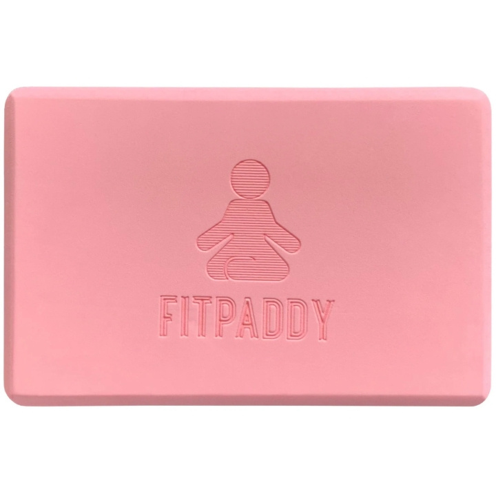 Fitpaddy Yoga Block Rosa 2st i gruppen SPORT, FRITID & HOBBY / Treningsutstyr / Treningstilbehør hos TP E-commerce Nordic AB (C82823)