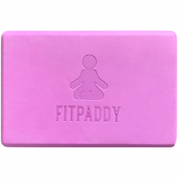 Fitpaddy Yoga Block Lila 2st i gruppen SPORT, FRITID & HOBBY / Treningsutstyr / Treningstilbehør hos TP E-commerce Nordic AB (C82824)