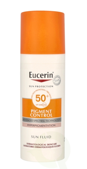 Eucerin Pigment Control SPF50+ 50 ml i gruppen HELSE OG SKJØNNHET / Hudpleie / Soling / Solkrem hos TP E-commerce Nordic AB (C82858)