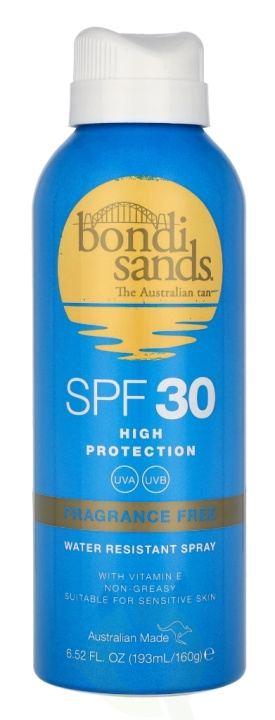 Bondi Sands Fragrance Free Mist Spray SPF30 160 g i gruppen HELSE OG SKJØNNHET / Hudpleie / Soling / Solkrem hos TP E-commerce Nordic AB (C82863)