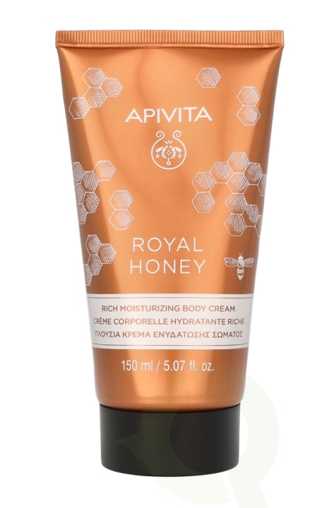 Apivita Royal Honey Rich Moisturizing Body Cream 150 ml i gruppen HELSE OG SKJØNNHET / Hudpleie / Kroppspleie / Body lotion hos TP E-commerce Nordic AB (C82869)