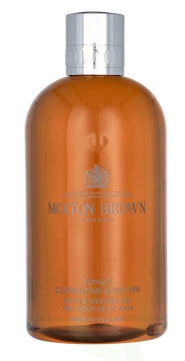 Molton Brown M.Brown Sunlit Clementine & Vetiver Bath & Shower Gel 300 ml i gruppen HELSE OG SKJØNNHET / Hudpleie / Kroppspleie / Bad- og dusjkrem hos TP E-commerce Nordic AB (C82896)