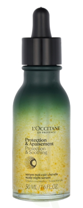 L\'Occitane Protection & Soothing Scalp Night Serum 50 ml i gruppen HELSE OG SKJØNNHET / Hår & styling / Hårpleie / Hårserum hos TP E-commerce Nordic AB (C82909)