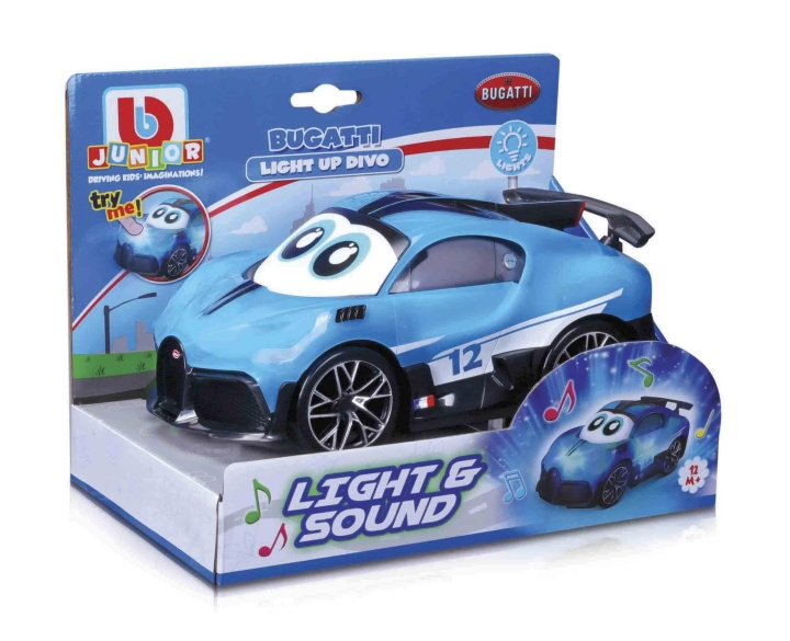 BB Junior Bugatti Light Up Divo (1681208) i gruppen LEKER, BARN OG BABY / Leker / Lekebiler hos TP E-commerce Nordic AB (C83064)