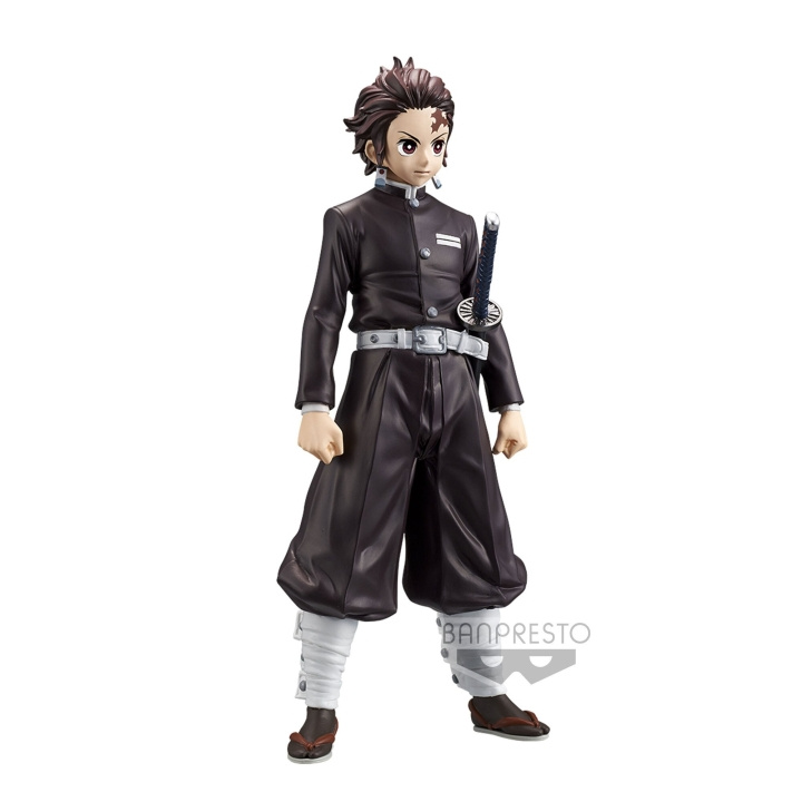 Banpresto Demon Slayer-figur Tanjiro Kamado (BP19965P) i gruppen SPORT, FRITID & HOBBY / Morsomme produkter / Samlerobjekter hos TP E-commerce Nordic AB (C83090)