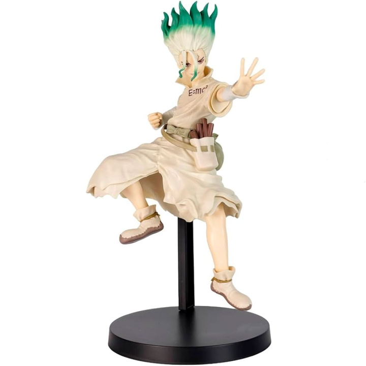 Banpresto Dr.Stone Banpresto Dr.Stone - Figur av Stone World Senku Ishigami Ⅱ i gruppen SPORT, FRITID & HOBBY / Morsomme produkter / Samlerobjekter hos TP E-commerce Nordic AB (C83097)