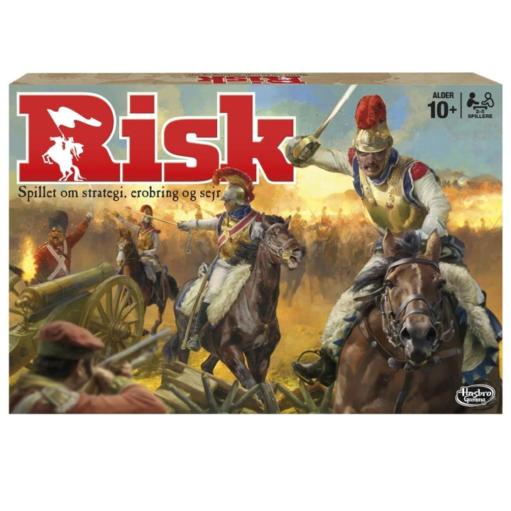 Hasbro Risk - Spillet om strategi, erobring og seier (UK) i gruppen LEKER, BARN OG BABY / Leker / Leksaker hos TP E-commerce Nordic AB (C83224)