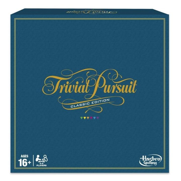 Hasbro Trivial Pursuit Classic Edition (NO) i gruppen LEKER, BARN OG BABY / Leker / Brettspill / Familiespill hos TP E-commerce Nordic AB (C83225)