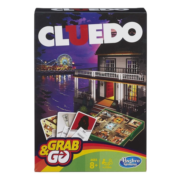 Hasbro Grab & Go Cluedo i gruppen LEKER, BARN OG BABY / Leker / Brettspill / Familiespill hos TP E-commerce Nordic AB (C83227)