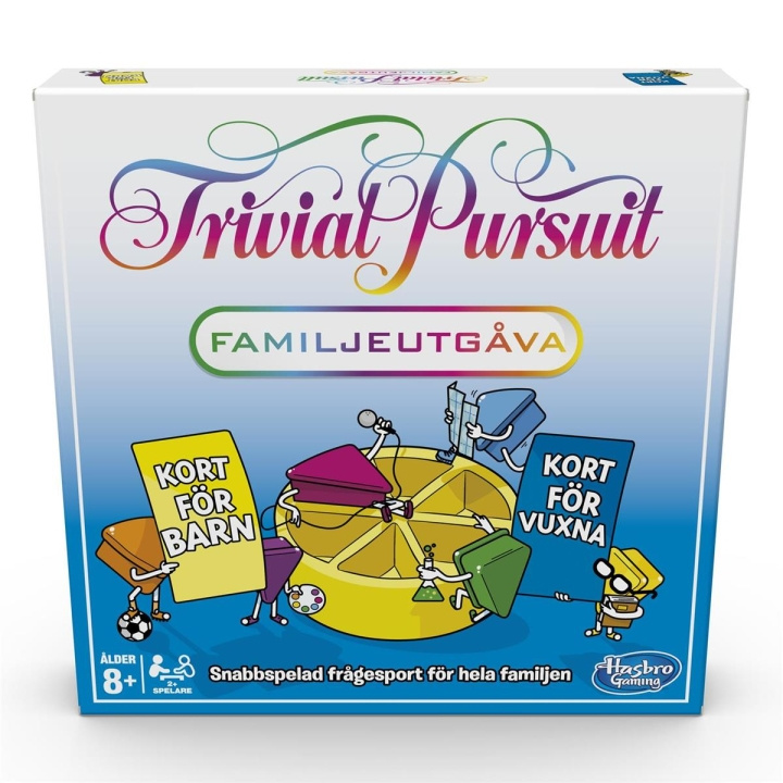 Hasbro Trivial Pursuit Family (SE) i gruppen LEKER, BARN OG BABY / Leker / Brettspill / Familiespill hos TP E-commerce Nordic AB (C83228)