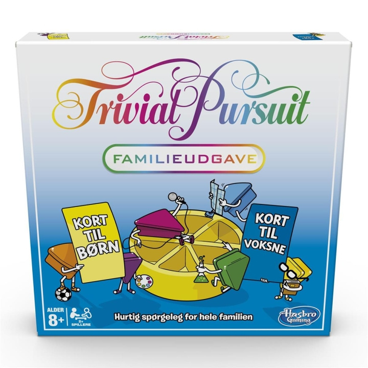 Hasbro Trivial Pursuit Family (DK) i gruppen LEKER, BARN OG BABY / Leker / Brettspill / Familiespill hos TP E-commerce Nordic AB (C83229)