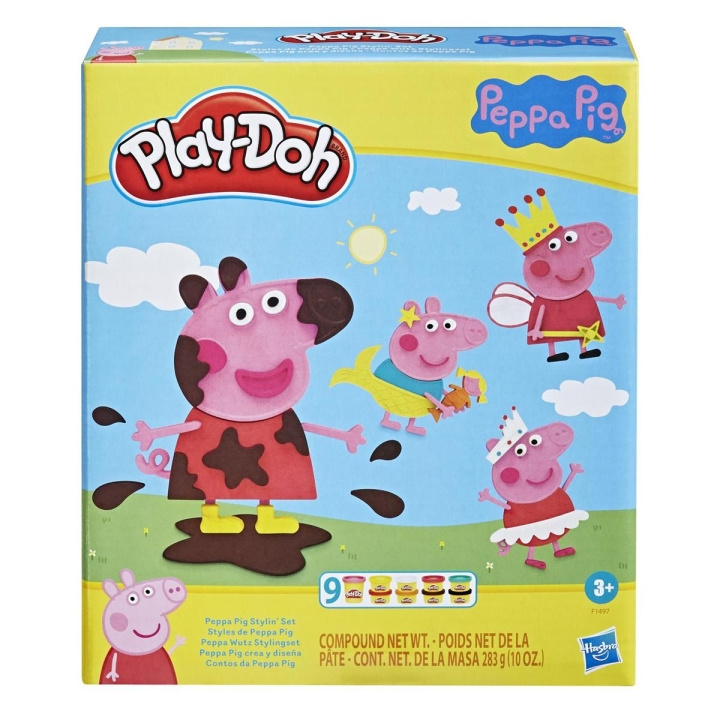 Play-Doh Peppa Pig Playset Stylin\' Set i gruppen LEKER, BARN OG BABY / Leker / Håndtverk hos TP E-commerce Nordic AB (C83234)