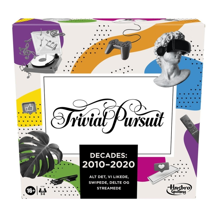 Hasbro Trivial Pursuit Decades: 2010-2020 (DK) i gruppen LEKER, BARN OG BABY / Leker / Brettspill / Familiespill hos TP E-commerce Nordic AB (C83239)