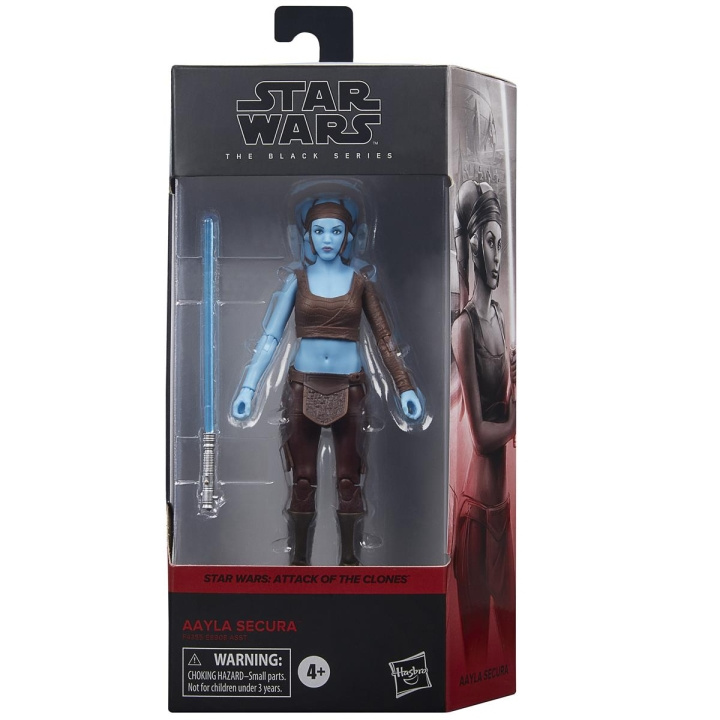 Star Wars The Black Series 6 tommers figur Aayla Secura i gruppen LEKER, BARN OG BABY / Leker / Figurer, miniatyrer og tilbehør hos TP E-commerce Nordic AB (C83248)