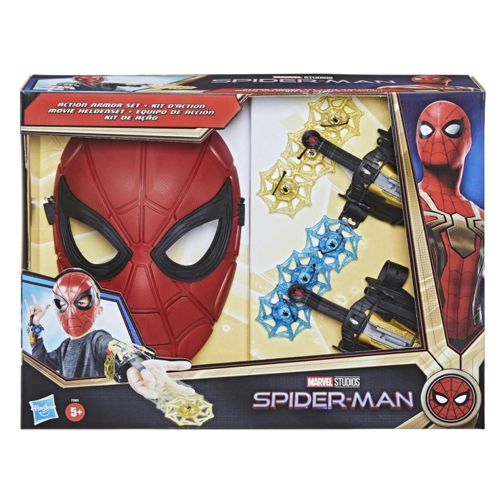 Marvel Spider-Man rollespill-action rustningssett i gruppen LEKER, BARN OG BABY / Leker / Figurer, miniatyrer og tilbehør hos TP E-commerce Nordic AB (C83251)