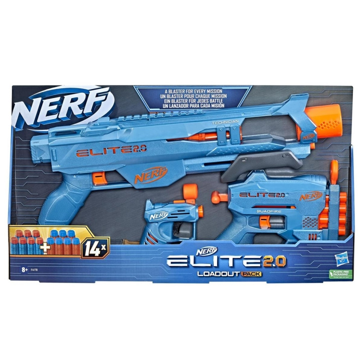 NERF N-Strike Elite 2.0 Loadout-pakke i gruppen LEKER, BARN OG BABY / Leker / Actionspill hos TP E-commerce Nordic AB (C83252)