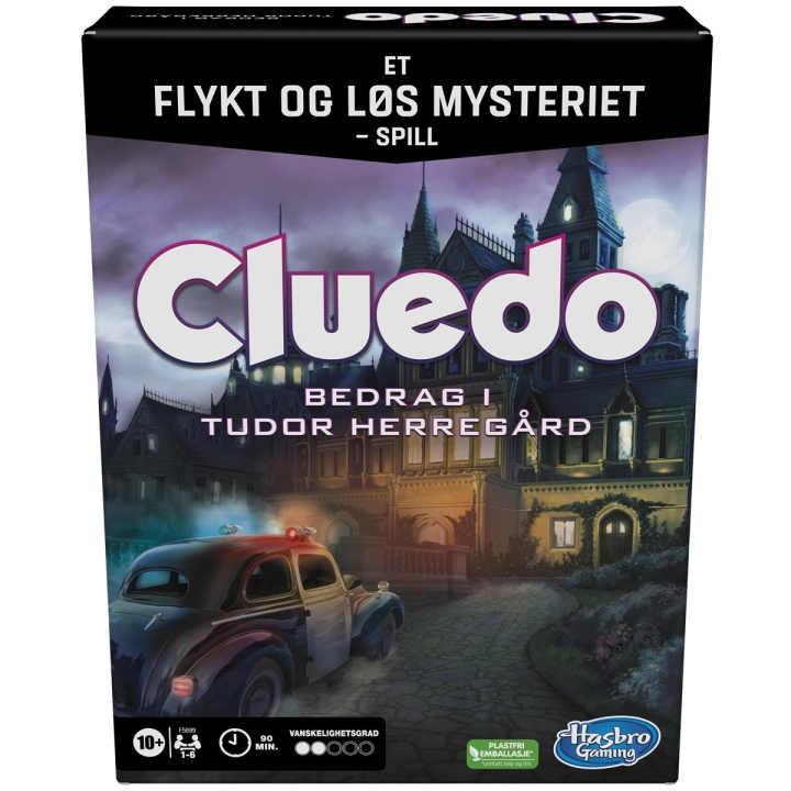 Hasbro Cluedo Escape Forræderi på Tudor Mansion (NO) i gruppen LEKER, BARN OG BABY / Leker / Brettspill / Familiespill hos TP E-commerce Nordic AB (C83258)