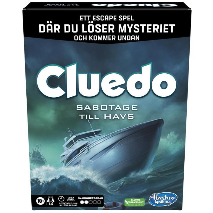 Hasbro Cluedo Escape Danger på S.S. Disaster (SE) i gruppen LEKER, BARN OG BABY / Leker / Brettspill / Familiespill hos TP E-commerce Nordic AB (C83262)