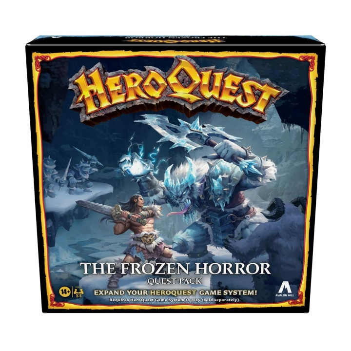 Hasbro HeroQuest Expansion Frozen Horror (EN) i gruppen LEKER, BARN OG BABY / Spill / Brettspill hos TP E-commerce Nordic AB (C83265)