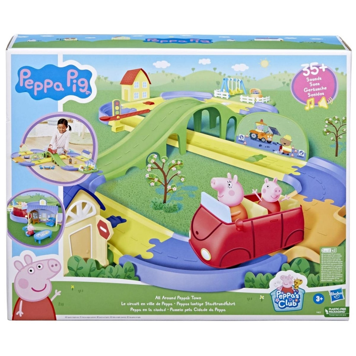 Hasbro Peppa Pig All Around Peppa\'s Town i gruppen LEKER, BARN OG BABY / Leker / Leksaker hos TP E-commerce Nordic AB (C83268)