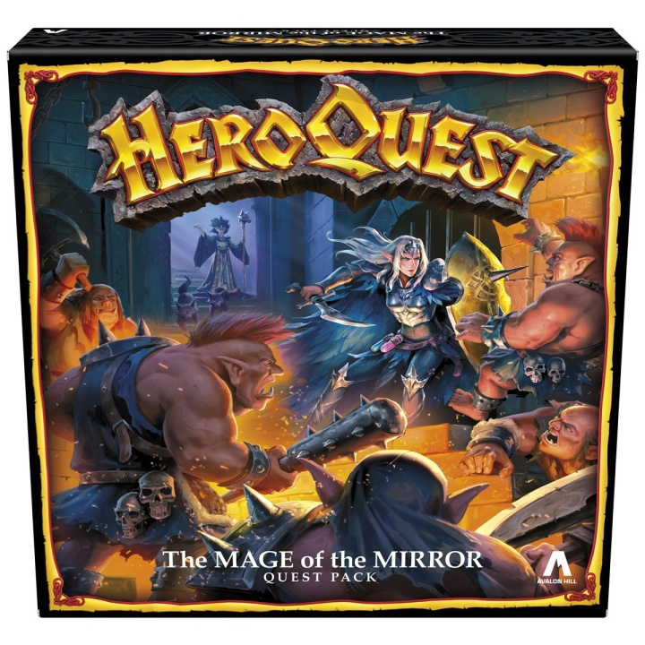 Hasbro HeroQuest Expansion The Mage of the Mirror Quest Pack (EN) i gruppen LEKER, BARN OG BABY / Leker / Brettspill / Familiespill hos TP E-commerce Nordic AB (C83278)