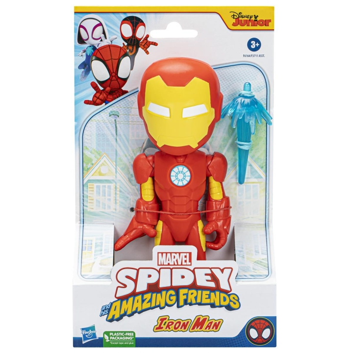 Spidey og hans fantastiske venner Supersized 9 tommers figur Iron Man i gruppen LEKER, BARN OG BABY / Leker / Figurer, miniatyrer og tilbehør hos TP E-commerce Nordic AB (C83296)