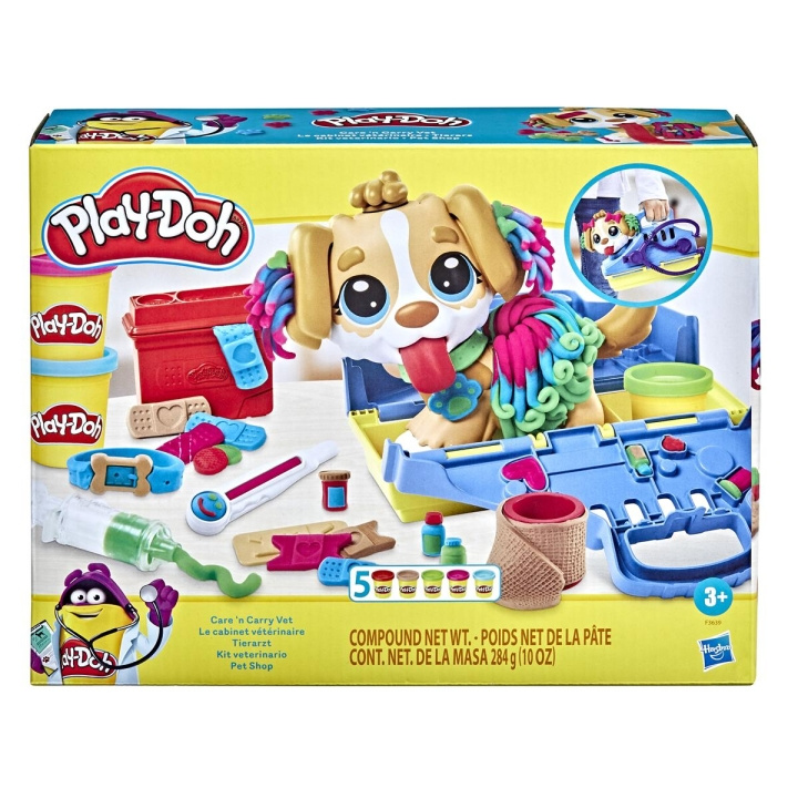 Play-Doh lekesett Care \'n Carry Vet i gruppen LEKER, BARN OG BABY / Leker / Håndtverk hos TP E-commerce Nordic AB (C83304)