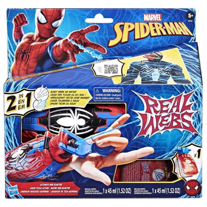 Spider-Man Real Webs Ultimate Web Blaster i gruppen LEKER, BARN OG BABY / Leker / Figurer, miniatyrer og tilbehør hos TP E-commerce Nordic AB (C83313)