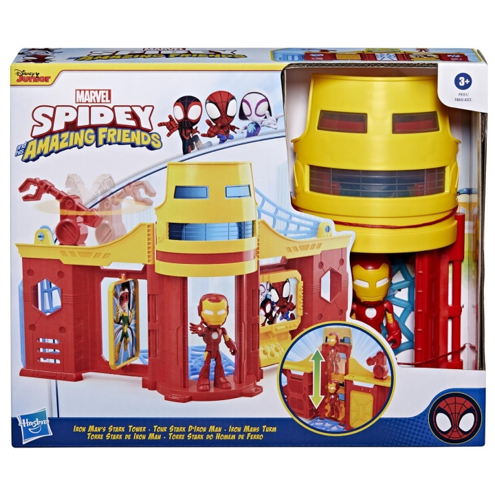 Spidey og hans fantastiske venner-lekesett Stark Tower i gruppen LEKER, BARN OG BABY / Leker / Leksaker hos TP E-commerce Nordic AB (C83328)