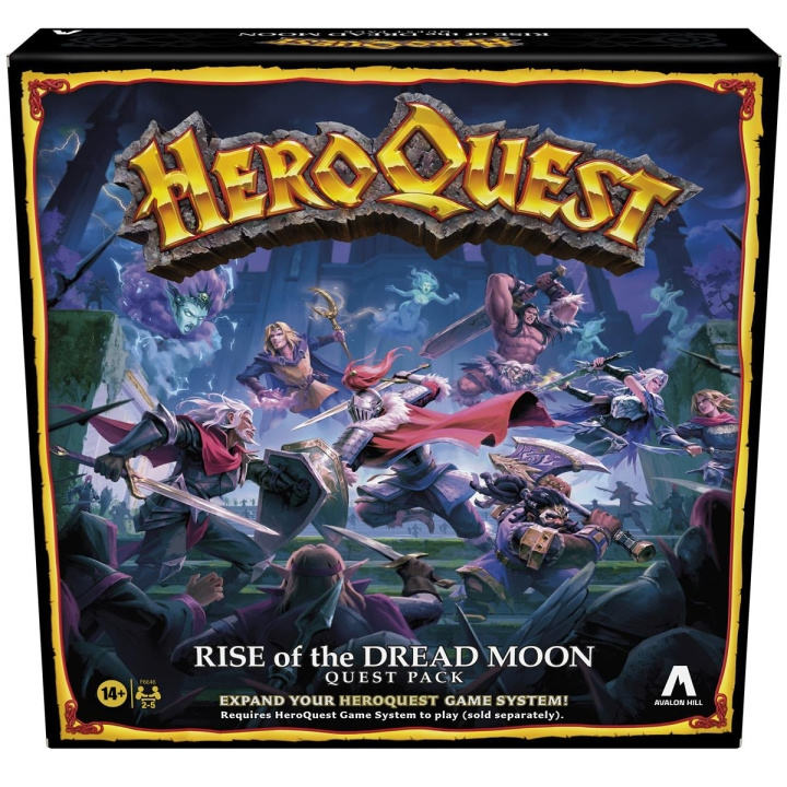 Hasbro HeroQuest-utvidelsen Rise of the Dread Moon (EN) i gruppen LEKER, BARN OG BABY / Leker / Brettspill / Familiespill hos TP E-commerce Nordic AB (C83332)