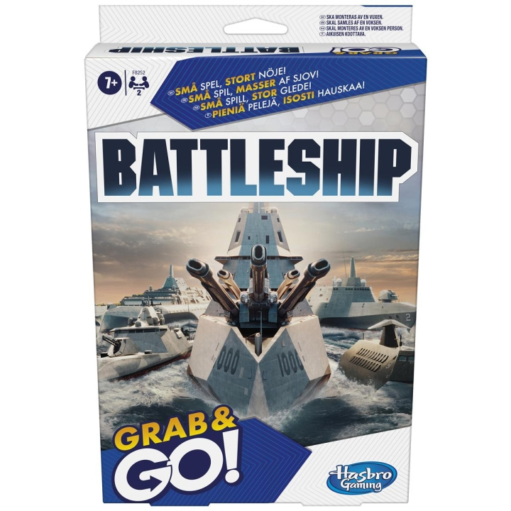 Hasbro Grab & Go slagskip i gruppen LEKER, BARN OG BABY / Leker / Brettspill / Familiespill hos TP E-commerce Nordic AB (C83344)