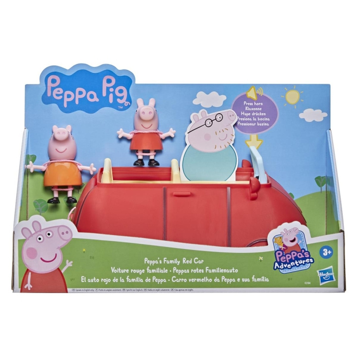 Hasbro Peppa Pig Peppas røde familiebil i gruppen LEKER, BARN OG BABY / Leker / Leksaker hos TP E-commerce Nordic AB (C83345)