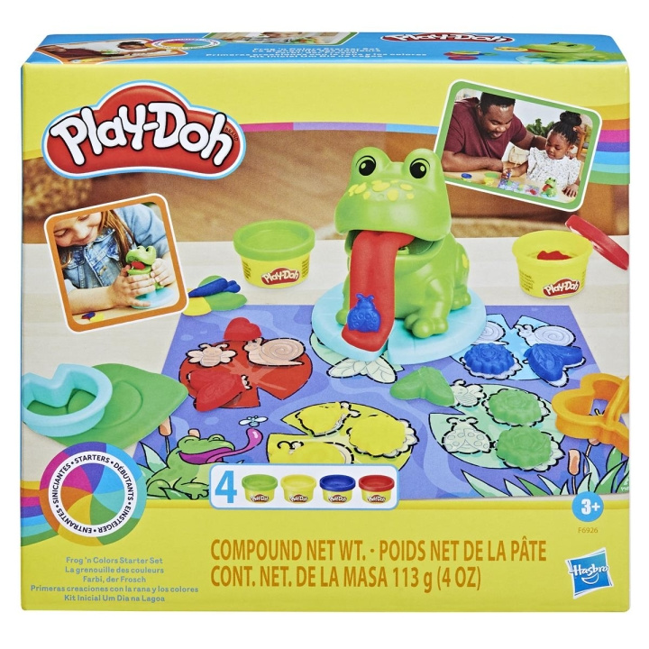 Play-Doh Starters lekesett Frog \'n Colors i gruppen LEKER, BARN OG BABY / Leker / Håndtverk hos TP E-commerce Nordic AB (C83346)