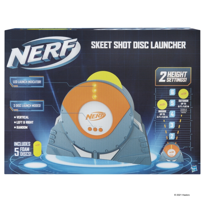 Nerf Elite Skeet Shot Disc Launcher i gruppen LEKER, BARN OG BABY / Leker / Actionspill hos TP E-commerce Nordic AB (C83350)