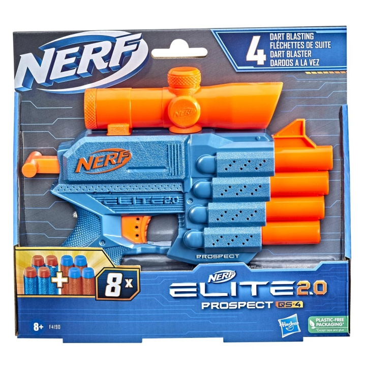 NERF N-Strike Elite 2.0 Prospect QS-4 i gruppen LEKER, BARN OG BABY / Leker / Actionspill hos TP E-commerce Nordic AB (C83354)