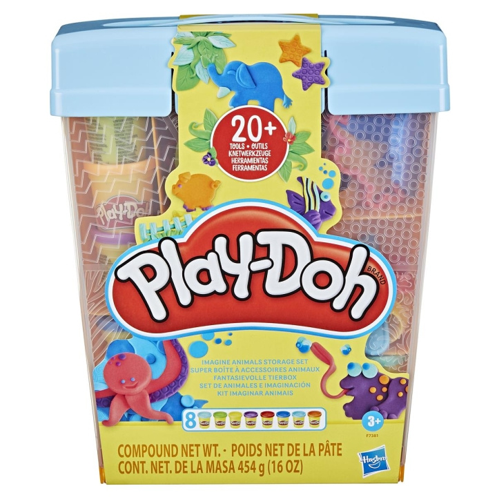 Play-Doh Playset Imagine Animals Oppbevaringssett i gruppen LEKER, BARN OG BABY / Leker / Håndtverk hos TP E-commerce Nordic AB (C83367)