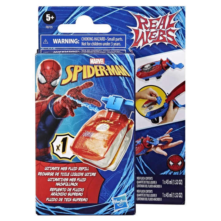 Spider-Man Real Webs Ultimate Web Blaster Refill-pakke i gruppen LEKER, BARN OG BABY / Leker / Leksaker hos TP E-commerce Nordic AB (C83372)