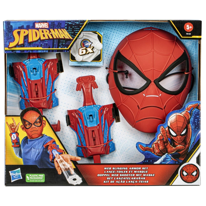 Spider-Man Web Slinging Armor Set i gruppen LEKER, BARN OG BABY / Leker / Leksaker hos TP E-commerce Nordic AB (C83374)