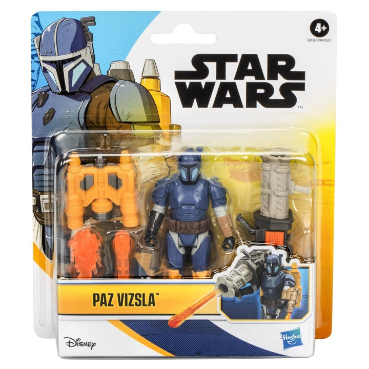 Star Wars Epic Hero Series 4 tommers Deluxe-figur Paz Vizsla i gruppen LEKER, BARN OG BABY / Leker / Figurer, miniatyrer og tilbehør hos TP E-commerce Nordic AB (C83378)